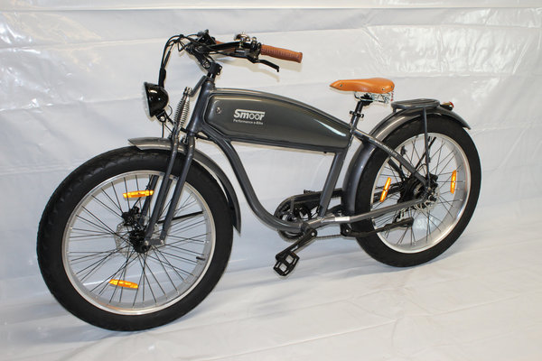 e-Bike "Cruiser", einfarbig gunmetal (anthrazit met.)